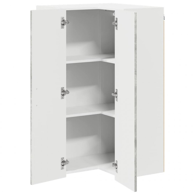 Szafka kuchenna Kalmar Betonowy szary 57 x 57 x 100 cm