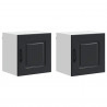 Szafka kuchenna Kalmar 2 pcs Czarny 40 x 31 x 40 cm
