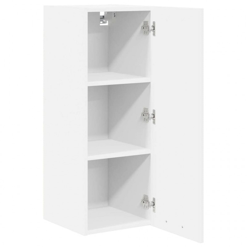 Szafka wisząca Biały 30 x 31 x 80 cm Materiał drewnopochodny