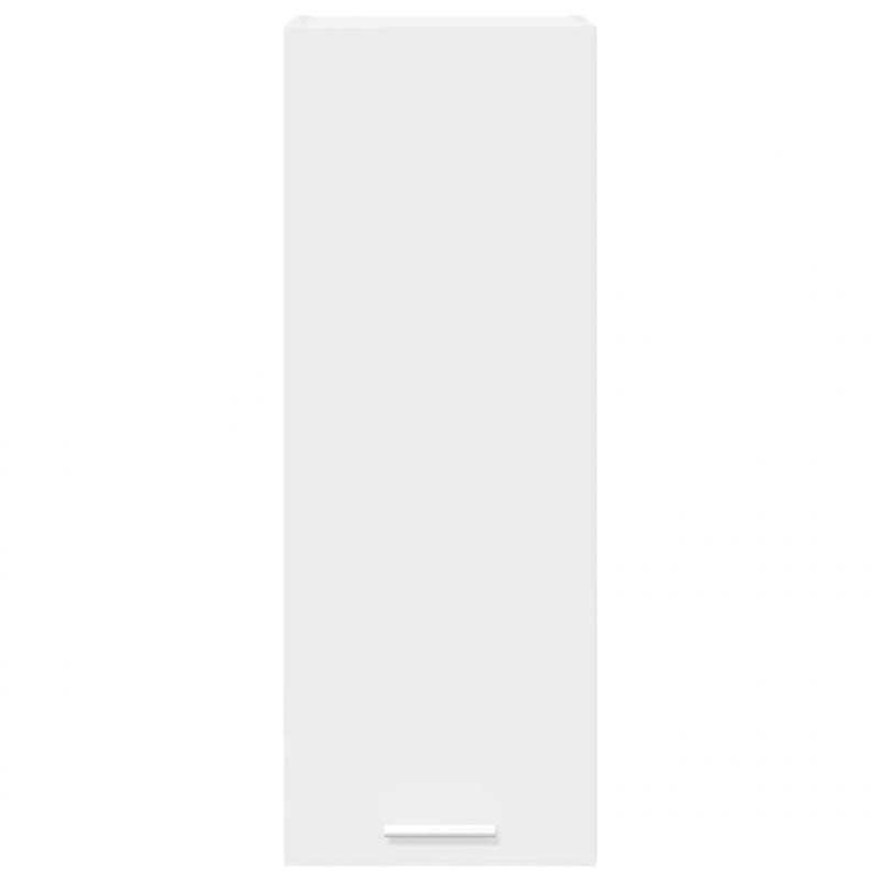 Szafka wisząca z przechowywaniem 2 pcs Biały 30 x 31 x 80 cm