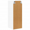 Szafka wisząca z przechowywaniem 2 pcs Biały 30 x 31 x 80 cm