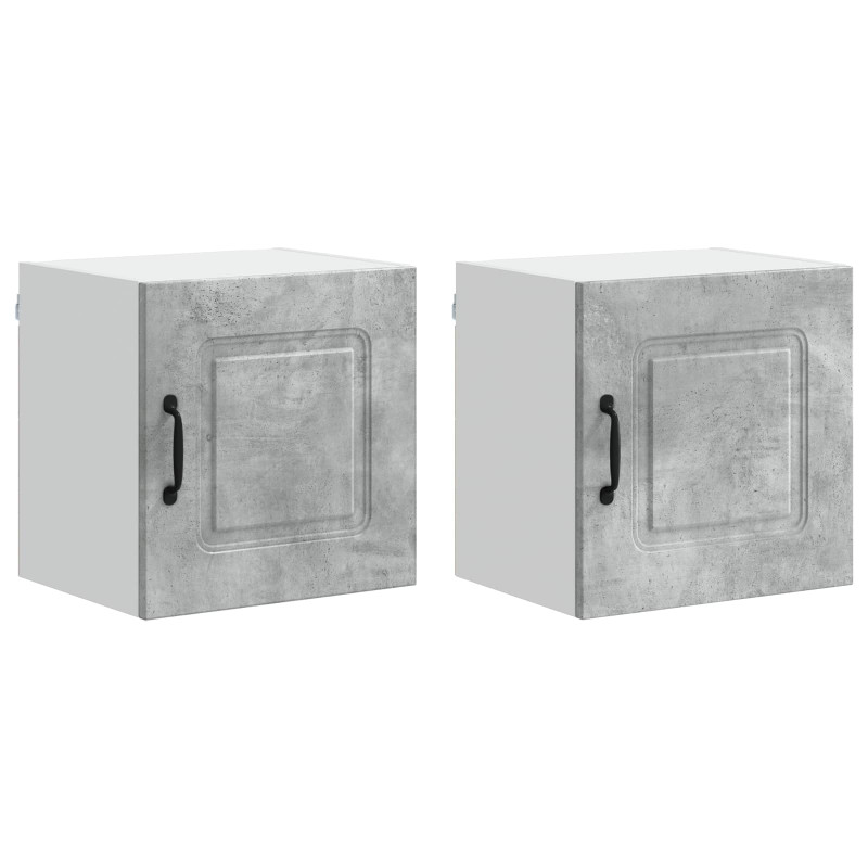 Szafka kuchenna Kalmar 2 pcs Betonowy szary 40 x 31 x 40 cm