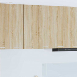 Szafka wisząca 2 pcs Dąb Sonoma i Biały 30 x 31 x 80 cm
