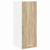 Szafka wisząca 2 pcs Dąb Sonoma i Biały 30 x 31 x 80 cm