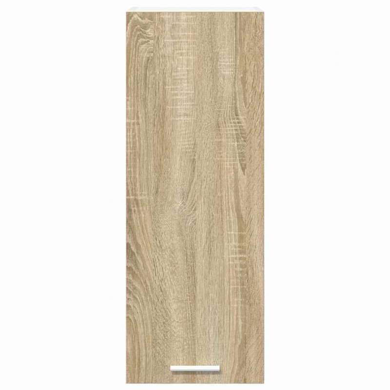 Szafka wisząca 2 pcs Dąb Sonoma i Biały 30 x 31 x 80 cm