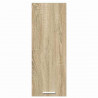 Szafka wisząca 2 pcs Dąb Sonoma i Biały 30 x 31 x 80 cm