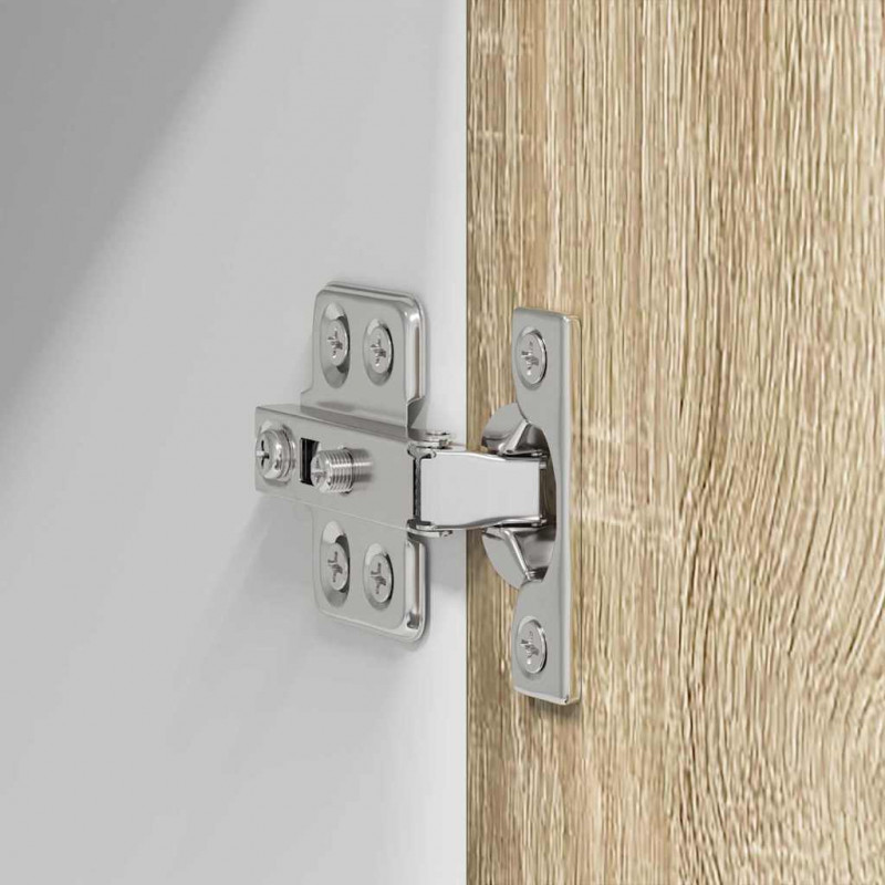 Szafka wisząca 2 pcs Dąb Sonoma i Biały 30 x 31 x 80 cm
