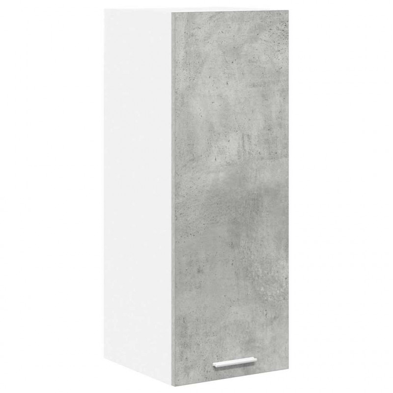 Szafka wisząca 2 pcs Betonowa szarość i biel 30 x 31 x 80 cm