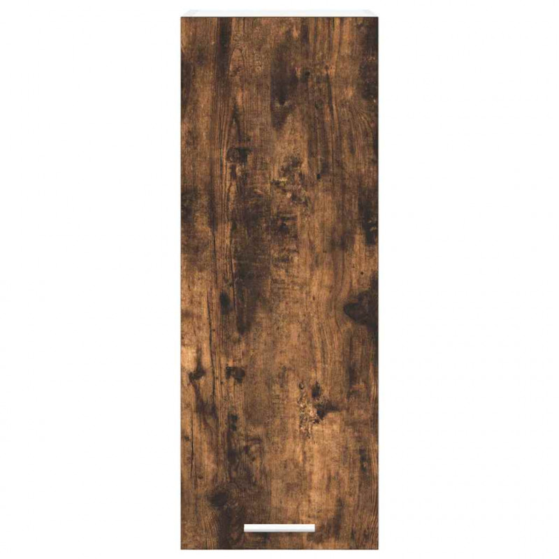 Szafka wisząca Riga 2 pcs Wędzony dąb i biały 30 x 31 x 80 cm