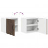 Szafka kuchenna Kalmar 2 pcs Brązowy dąb 40 x 31 x 40 cm