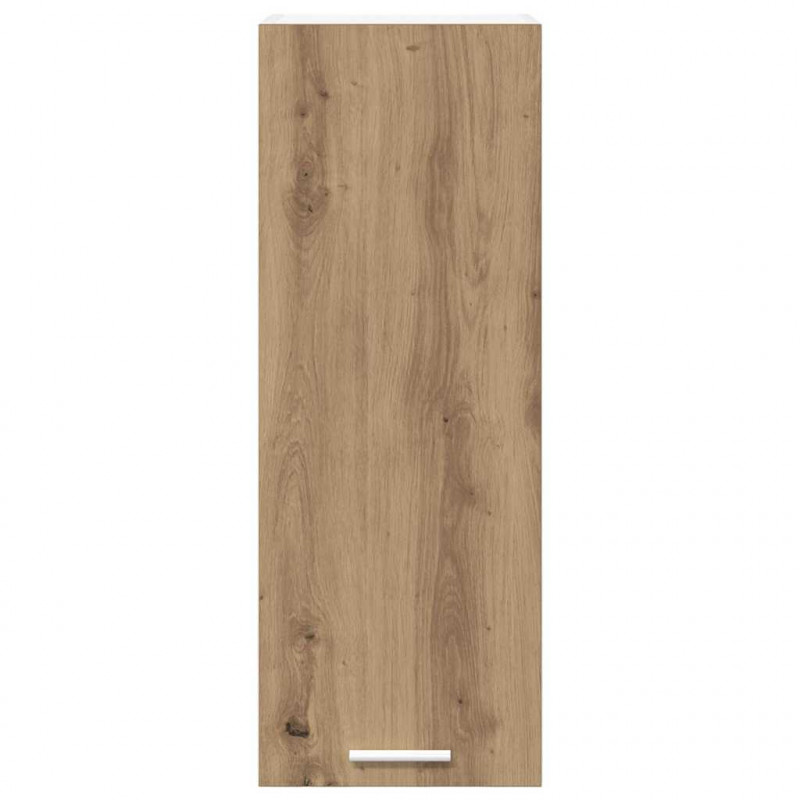 Szafka wisząca 2 pcs Dąb rzemieślniczy i biały 30 x 31 x 80 cm