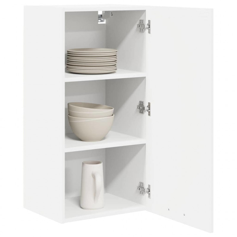 Szafka wisząca Biały 40 x 31 x 80 cm Materiał drewnopochodny