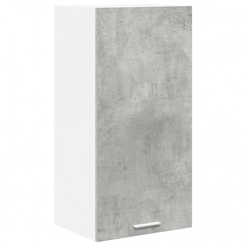 Szafka wisząca Betonowa szarość i biel 40 x 31 x 80 cm