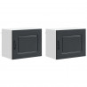 Szafka kuchenna Kalmar 2 pcs Czarny 50 x 31 x 40 cm