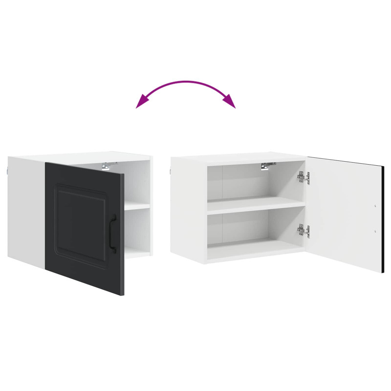 Szafka kuchenna Kalmar 2 pcs Czarny 50 x 31 x 40 cm