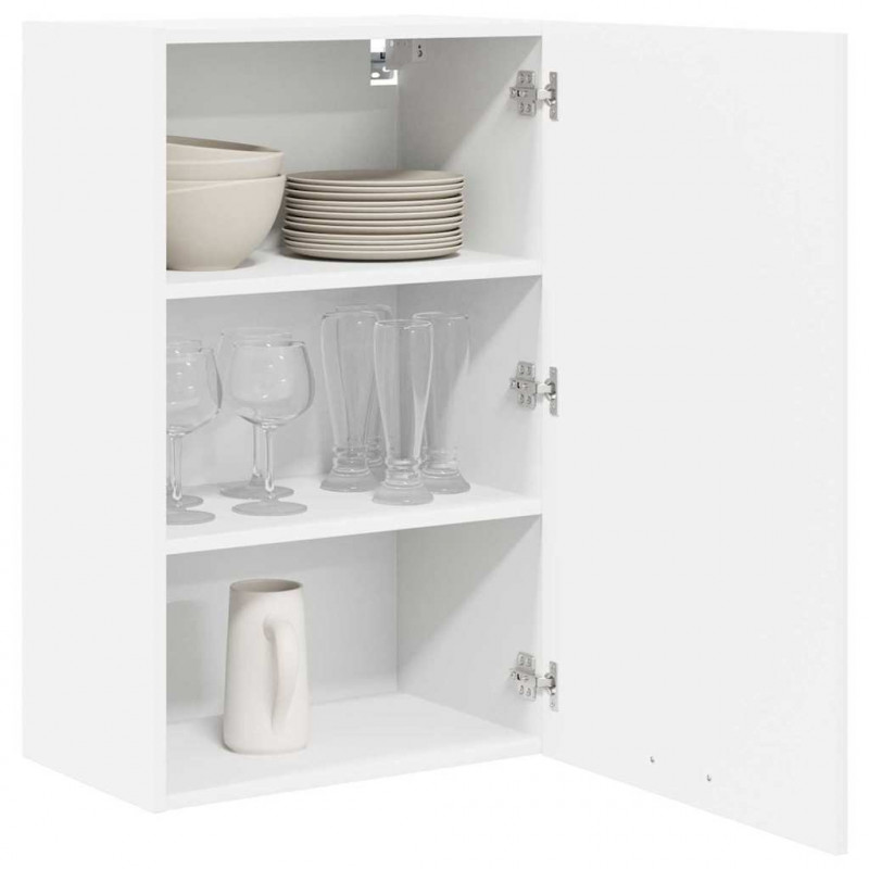 Szafka wisząca Biały 50 x 31 x 80 cm Materiał drewnopochodny