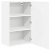 Szafka wisząca Biały 50 x 31 x 80 cm Materiał drewnopochodny