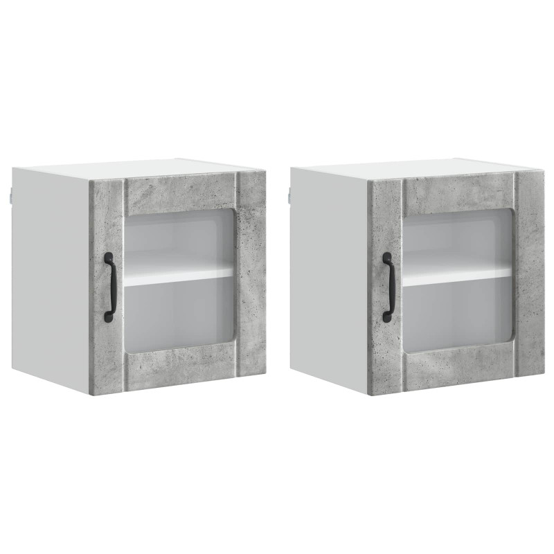 Szafka kuchenna Lucca 2 pcs Betonowy szary 40 x 31 x 40 cm