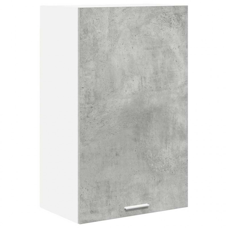 Szafka wisząca Betonowa szarość i biel 50 x 31 x 80 cm