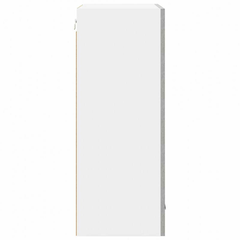 Szafka wisząca Betonowa szarość i biel 50 x 31 x 80 cm