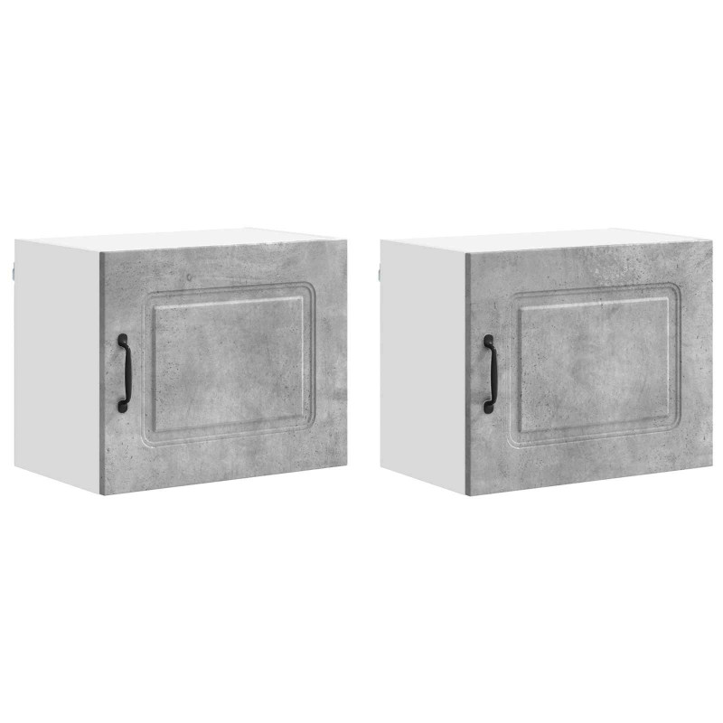 Szafka kuchenna Kalmar 2 pcs Betonowy szary 50 x 31 x 40 cm