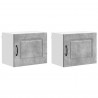 Szafka kuchenna Kalmar 2 pcs Betonowy szary 50 x 31 x 40 cm