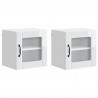 Szafka kuchenna 2 pcs Wysoki połysk biały 40 x 31 x 40 cm