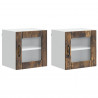 Szafka kuchenna 2 pcs Dąb wędzony 40 x 31 x 40 cm