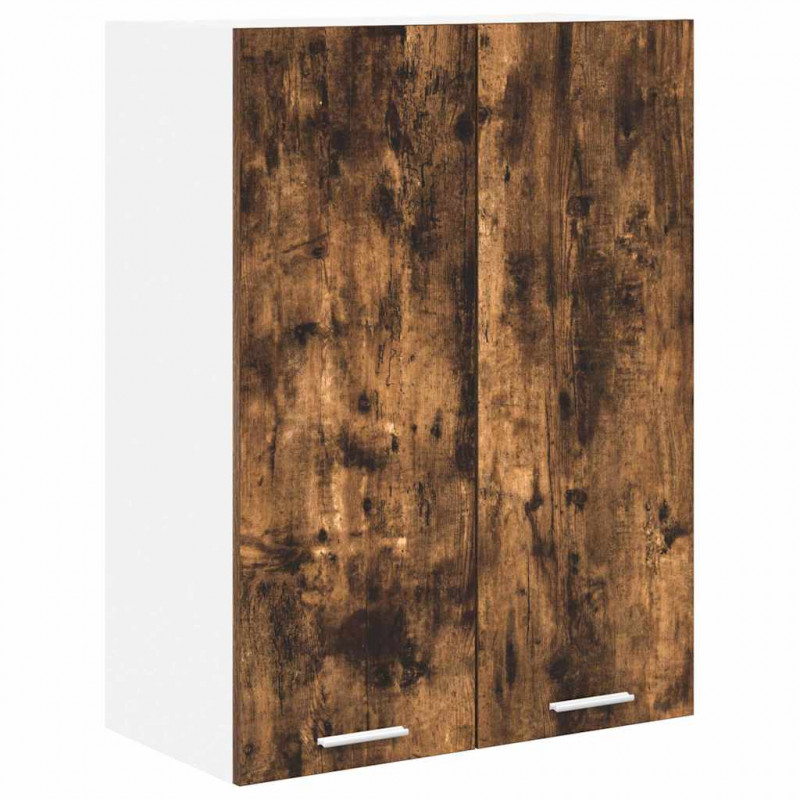 Szafka wisząca z przechowywaniem Dąb wędzony 60 x 31 x 80 cm