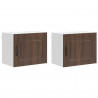 Szafka kuchenna Kalmar 2 pcs Brązowy dąb 50 x 31 x 40 cm