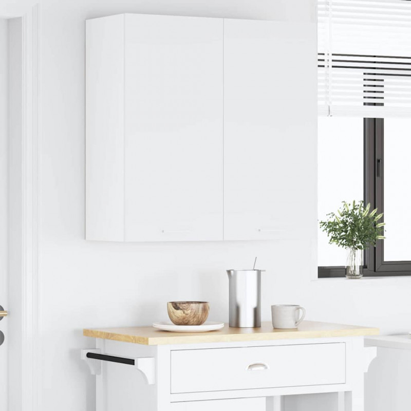 Szafka wisząca Biały 80 x 31 x 80 cm Materiał drewnopochodny