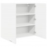 Szafka wisząca Biały 80 x 31 x 80 cm Materiał drewnopochodny