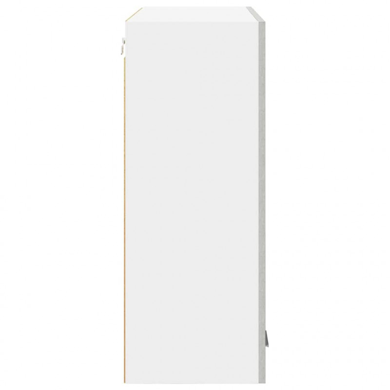 Szafka wisząca z przechowywaniem Betonowy szary 80 x 31 x 80 cm