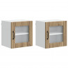 Szafka kuchenna 2 pcs Dąb rzemieślniczy 40 x 31 x 40 cm