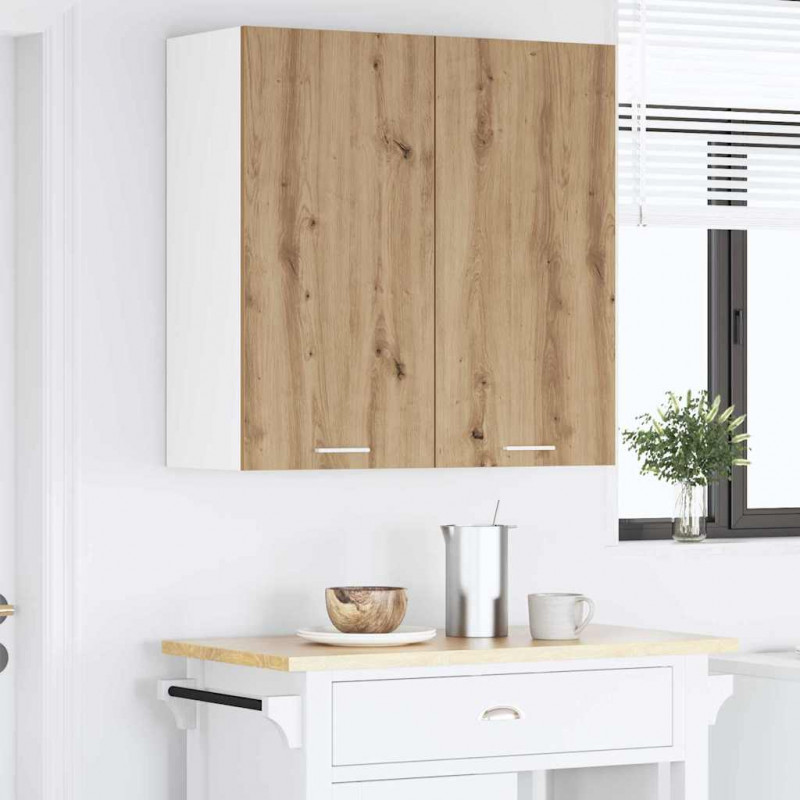 Szafka wisząca z drzwiami Dąb rzemieślniczy 80 x 31 x 80 cm