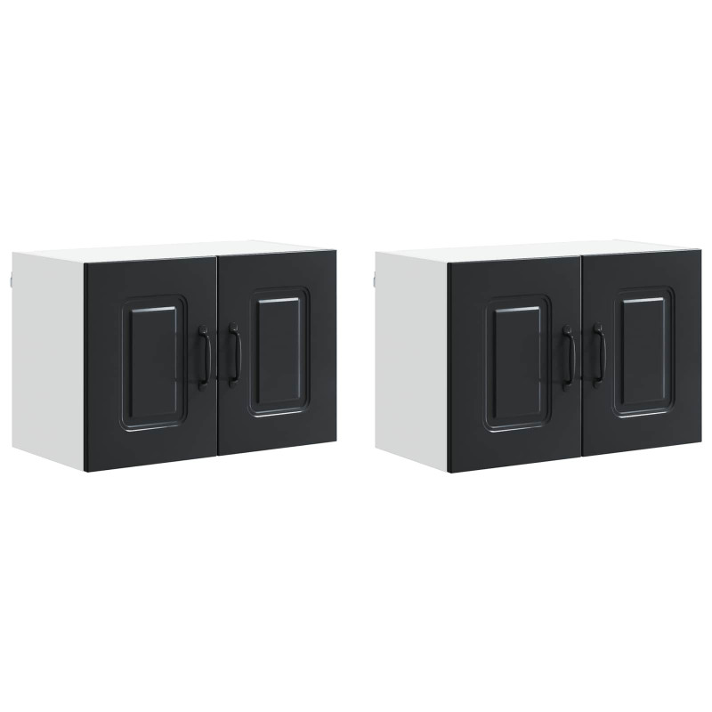 Szafka kuchenna Kalmar 2 pcs Czarny 60 x 31 x 40 cm