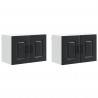 Szafka kuchenna Kalmar 2 pcs Czarny 60 x 31 x 40 cm