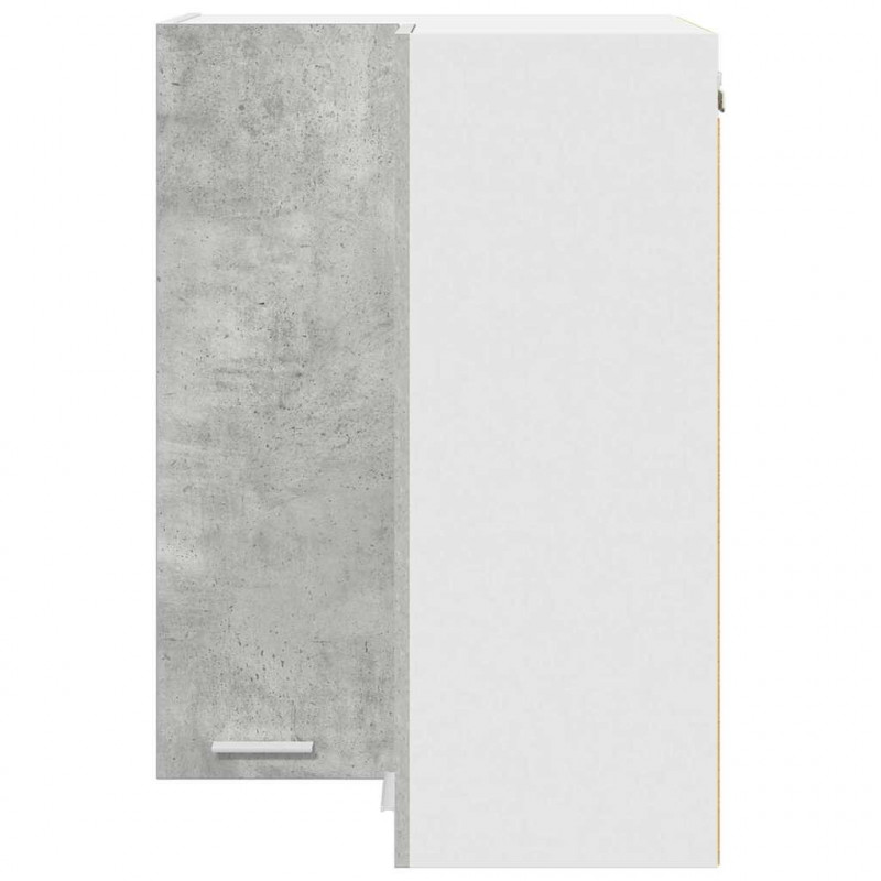 Szafka wisząca Betonowa szarość i biel 57 x 57 x 80 cm