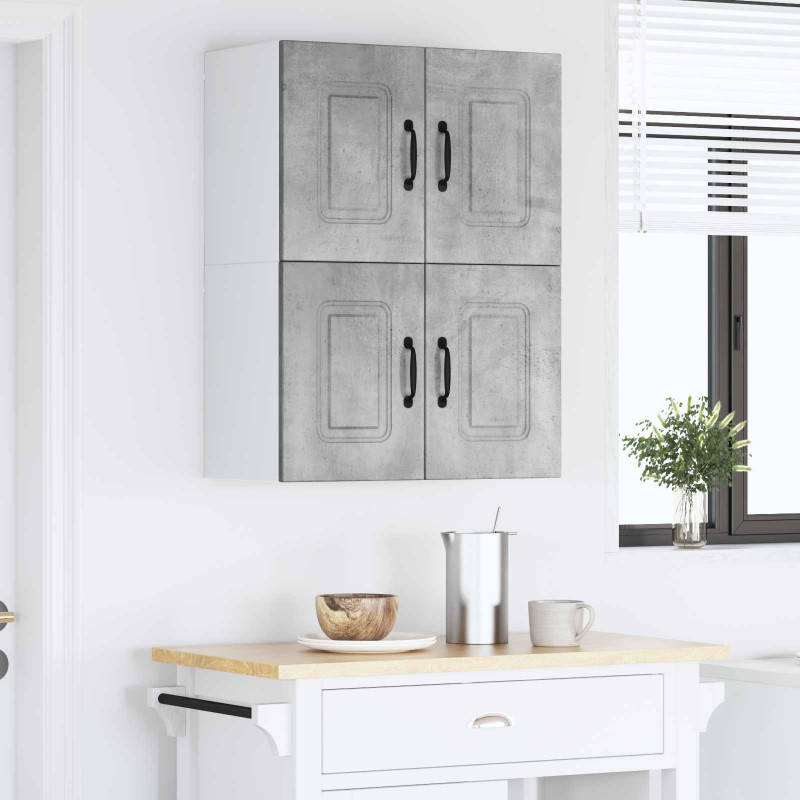 Szafka kuchenna Kalmar 2 pcs Betonowy szary 60 x 31 x 40 cm