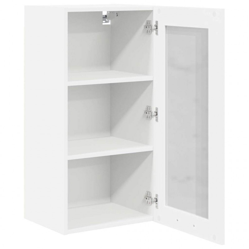 Szafka wisząca Biały 40 x 31 x 80 cm Materiał drewnopochodny