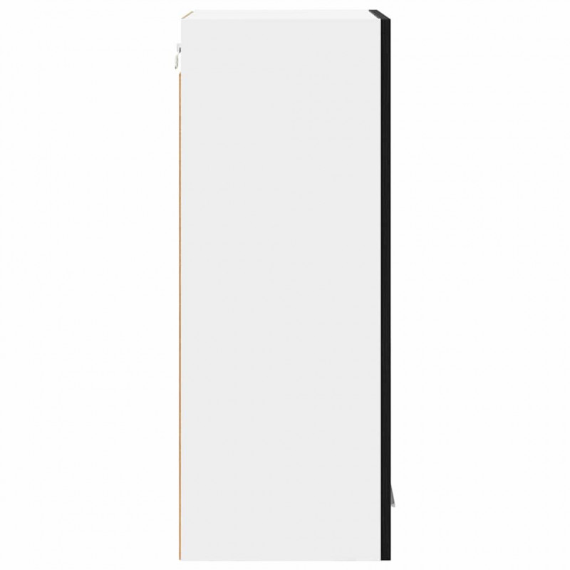 Szafka wisząca z drzwiami 2 pcs Czarny Dąb 40 x 31 x 80 cm