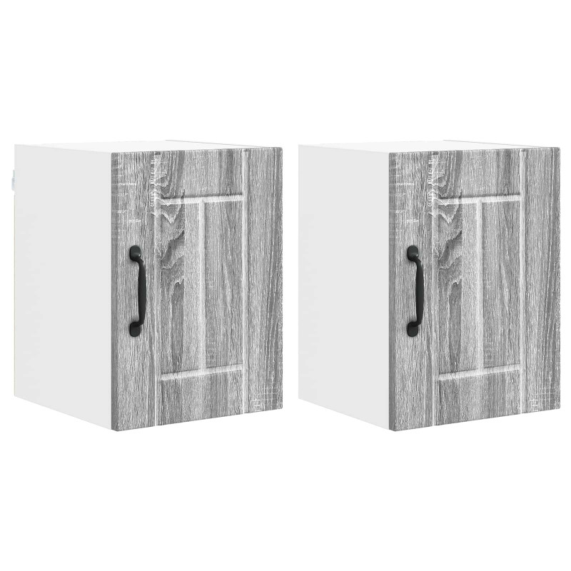 Szafka kuchenna 2 pcs Szary Sonoma 30 x 31 x 40 cm