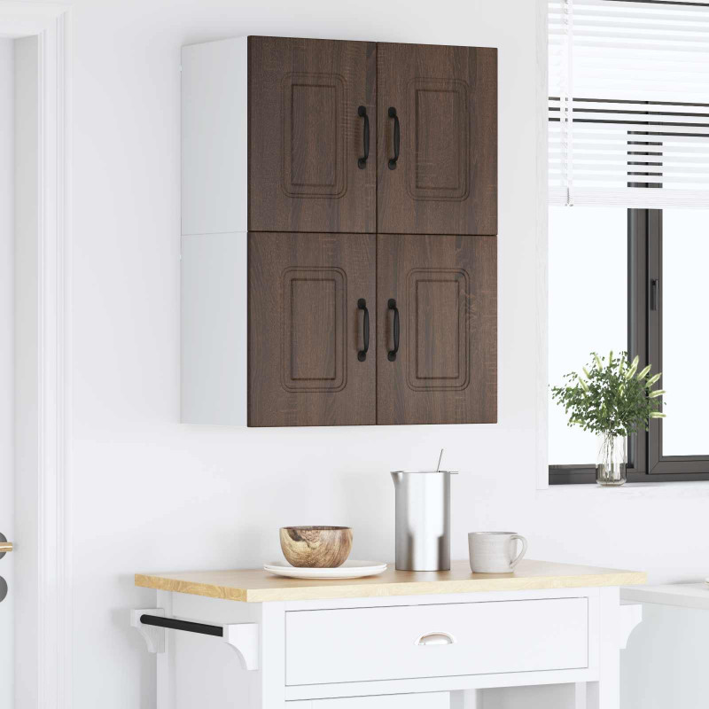 Szafka kuchenna Kalmar 2 pcs Brązowy dąb 60 x 31 x 40 cm