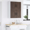 Szafka kuchenna Kalmar 2 pcs Brązowy dąb 60 x 31 x 40 cm
