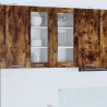 Szafka wisząca z drzwiami 2 pcs Dąb wędzony 40 x 31 x 80 cm