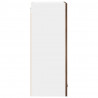 Szafka wisząca z drzwiami 2 pcs Dąb wędzony 40 x 31 x 80 cm