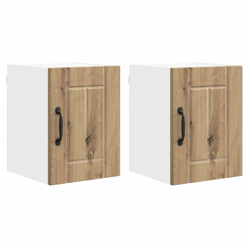 Szafka kuchenna 2 pcs Dąb rzemieślniczy 30 x 31 x 40 cm