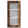 Szafka wisząca z drzwiami 2 pcs Stare drewno 40 x 31 x 80 cm