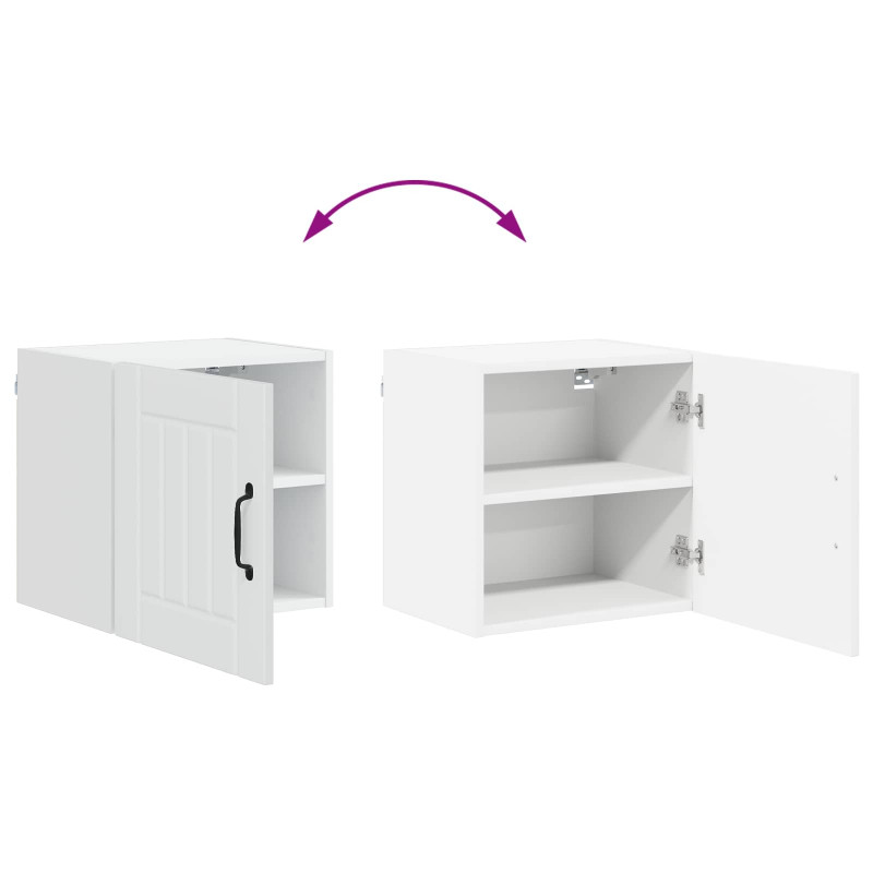 Szafka kuchenna Biały 40 x 31 x 40 cm Materiał drewnopochodny