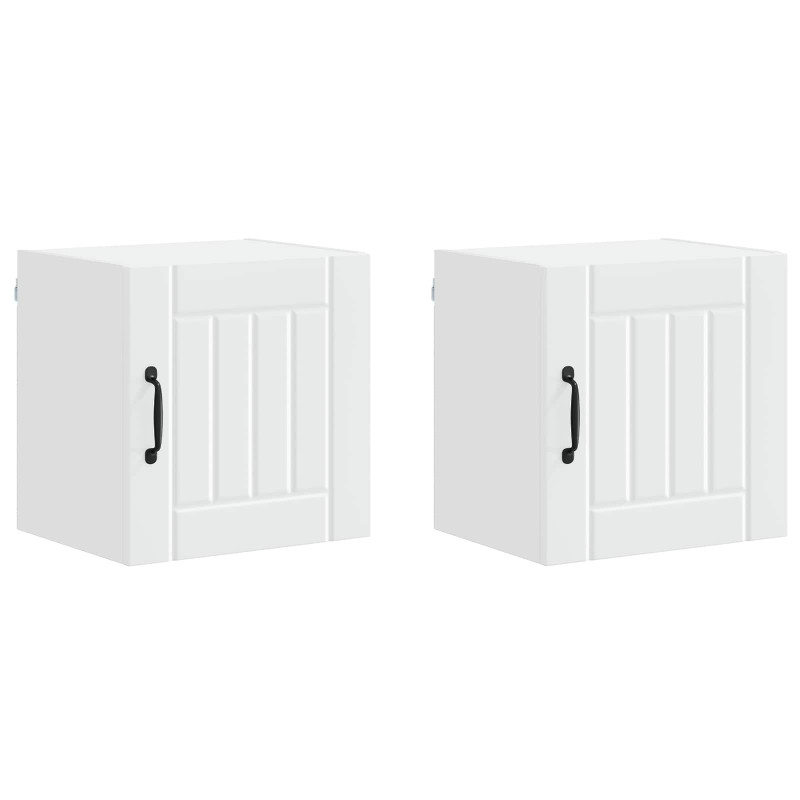 Szafka kuchenna 2 pcs Biały 40 x 31 x 40 cm